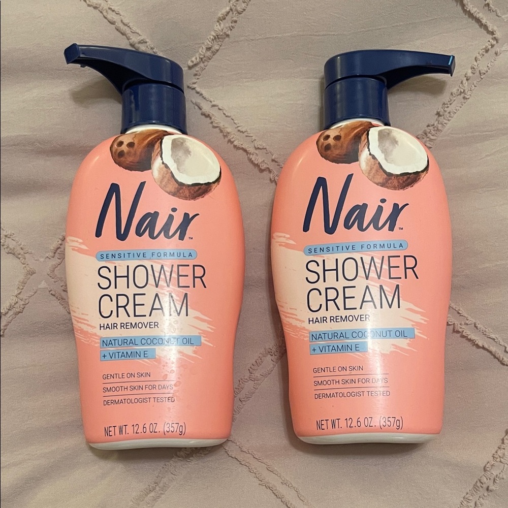 Nair Sensitive Formula Shower Cream Hair Remover - Pink